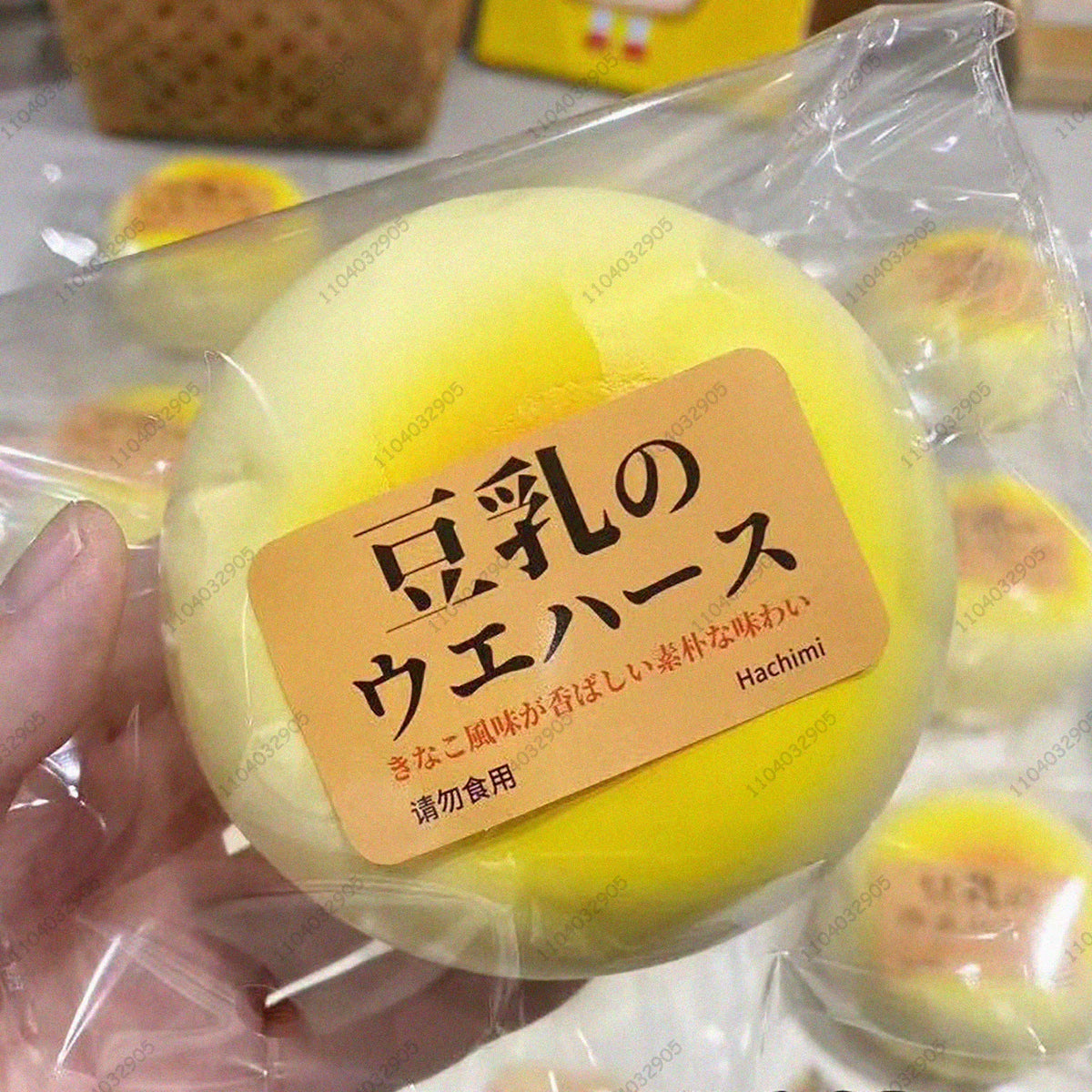 Jumbo Milky Bun Slow Rising Squishy Toy Ultra Moist Dense Giant Milky Bun Thick Clay Texture ASMR Stress Reliever Fidget Toys