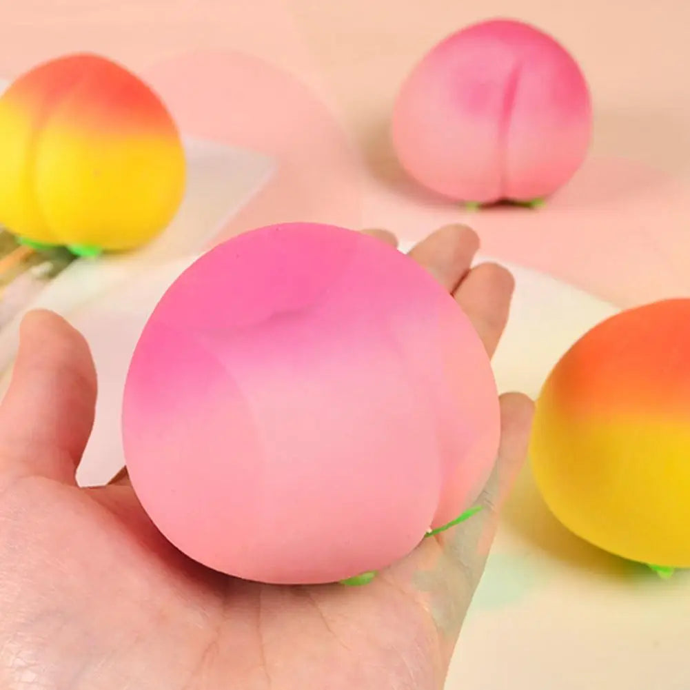 Soft Peach Fruit Squishy Toy Slow Rising Stress Relief for Kids & Adults Slow Rising Stress Relief Fidget Toy Novelty Gifts