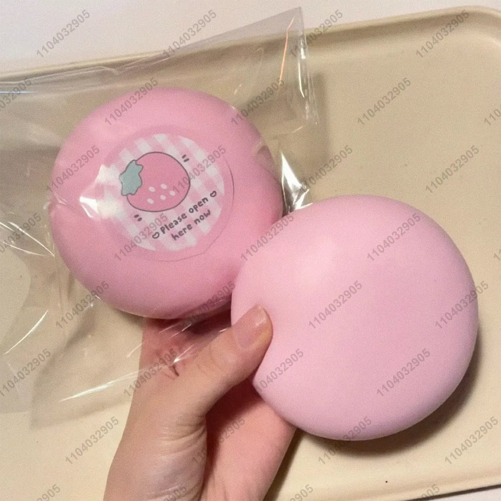 Jumbo Milky Bun Slow Rising Squishy Toy Ultra Moist Dense Giant Milky Bun Thick Clay Texture ASMR Stress Reliever Fidget Toys
