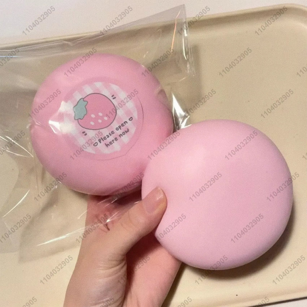 Jumbo Milky Bun Slow Rising Squishy Toy Ultra Moist Dense Giant Milky Bun Thick Clay Texture ASMR Stress Reliever Fidget Toys