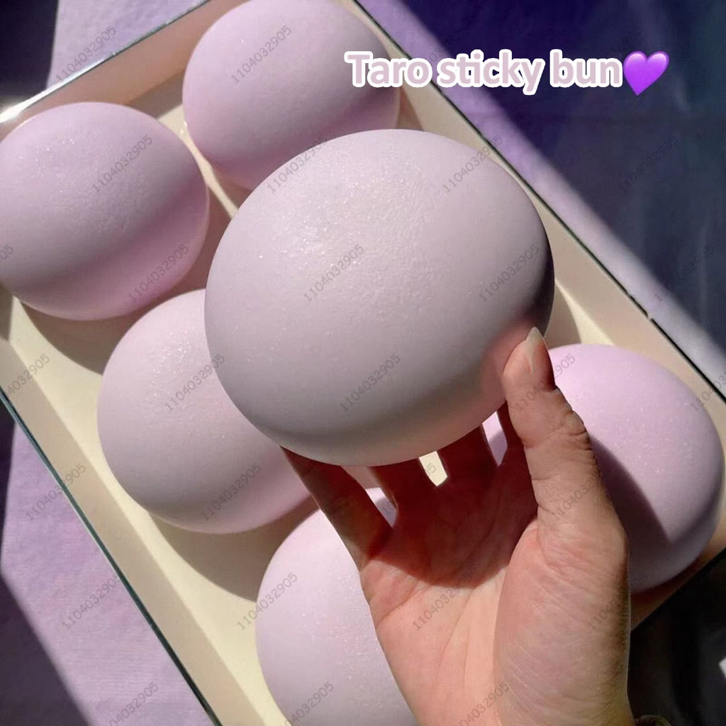Jumbo Milky Bun Slow Rising Squishy Toy Ultra Moist Dense Giant Milky Bun Thick Clay Texture ASMR Stress Reliever Fidget Toys
