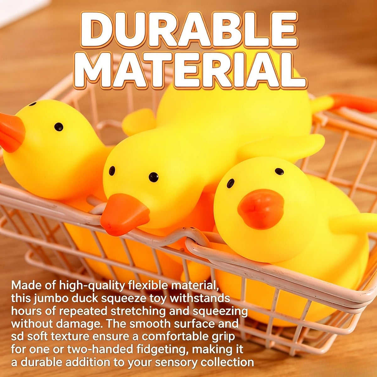 13In Giant Duck Squishy, Jumbo Squishies Slow Rising Duck Squishies