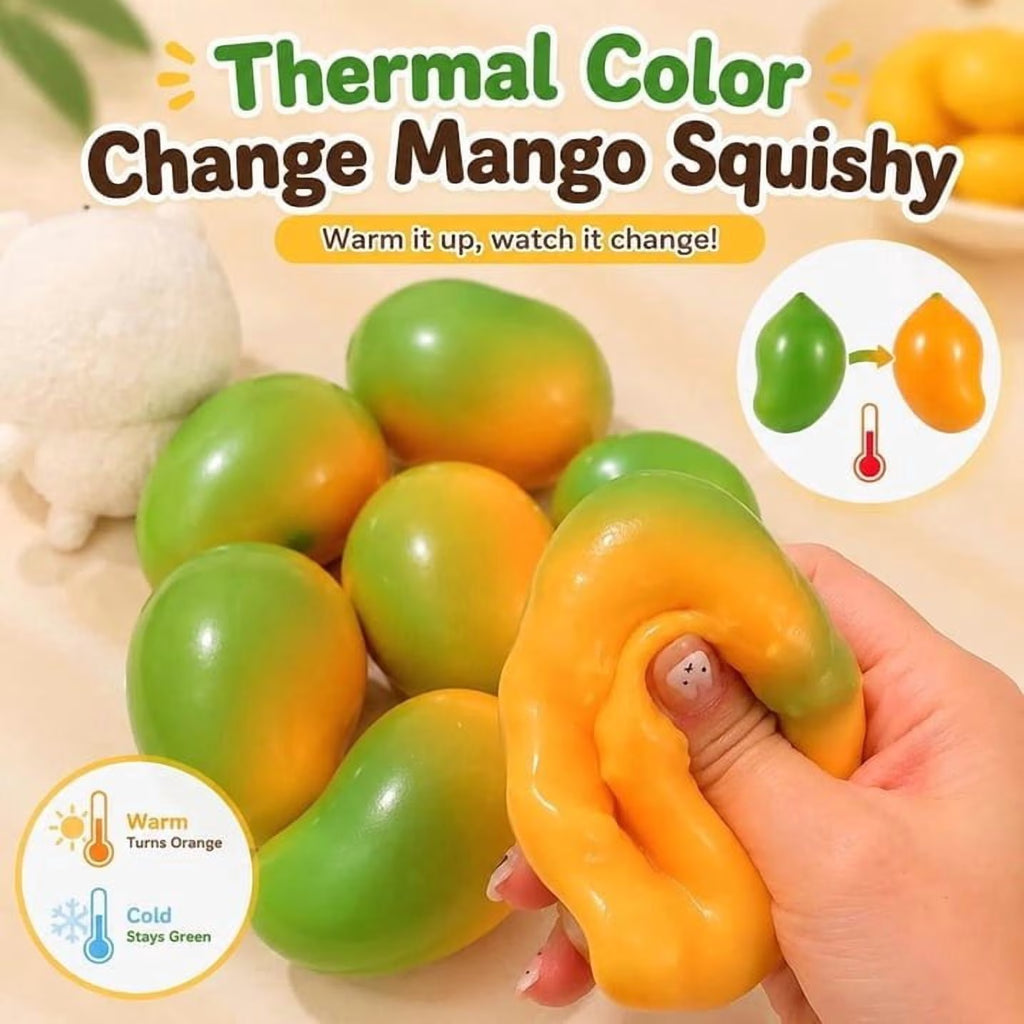Crunchy Mango Squishy,Color Changing Mango Squishy,Cheese Squishy Stress,Crunchy Pudding Squishy,Ocean Ice Cubes Squishies Toys,Slow Rising Squishing Butter Stick