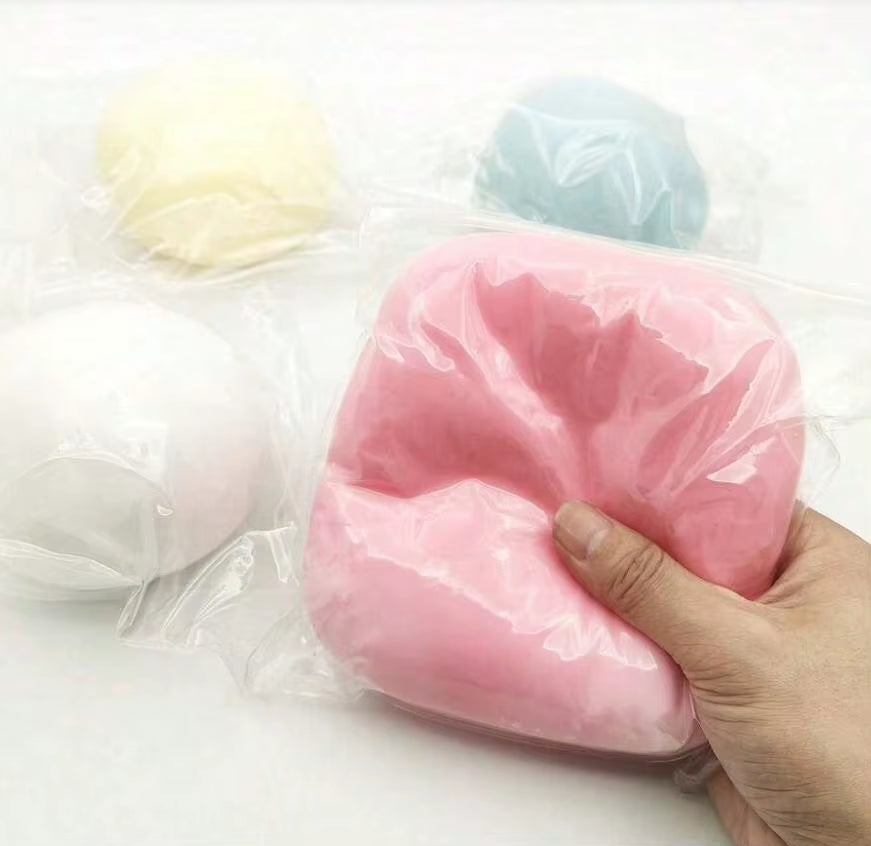 1PC 10Cm Super Large Fluid Cheese Ball Stress Relief Giant Slow Rebound Squeeze Toy for Anxiety Relief and Stress Management