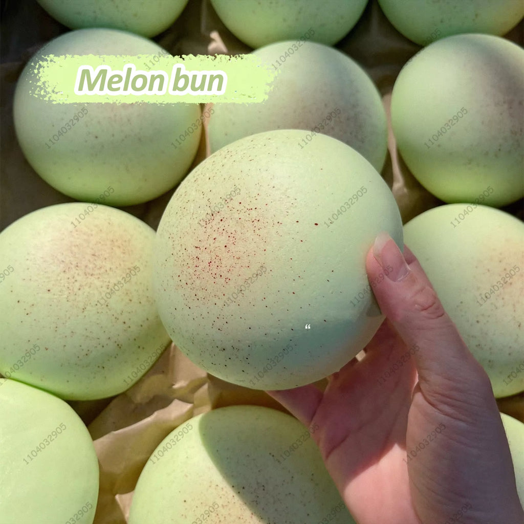 Jumbo Milky Bun Slow Rising Squishy Toy Ultra Moist Dense Giant Milky Bun Thick Clay Texture ASMR Stress Reliever Fidget Toys