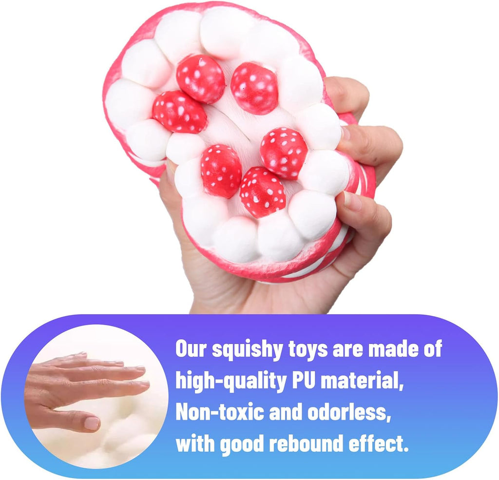 Cake Jumbo Squishies Toy Kawaii Slow Rising Random Color Collectible