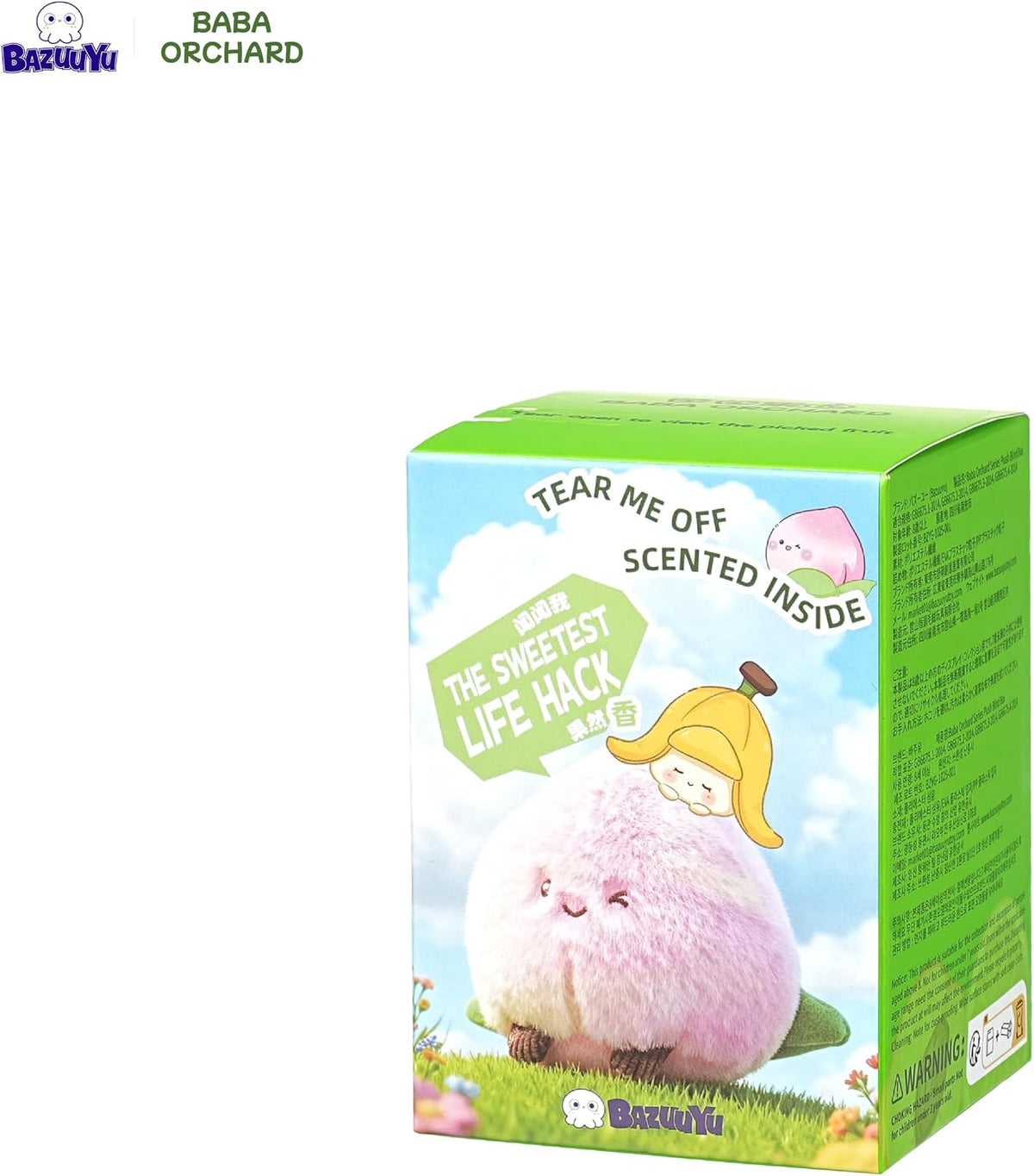 Baba Orchard Scented Squishy Fruit Plush Blind Box Single Box