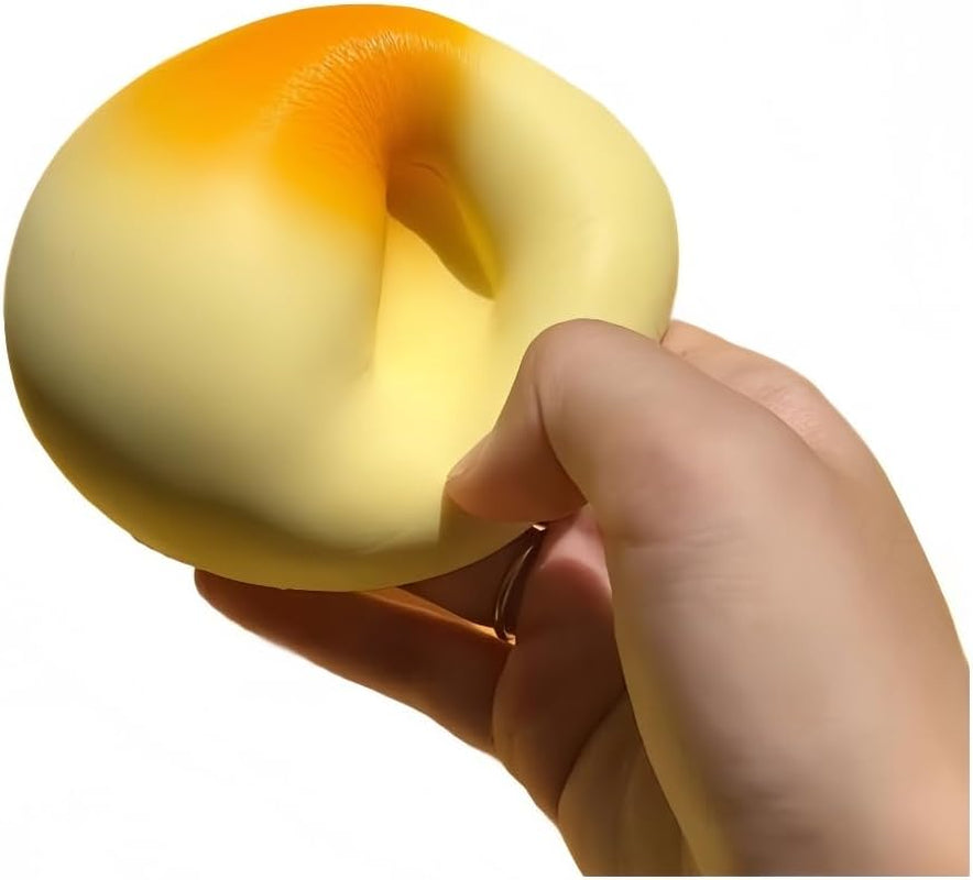 Cream Bun Bread Squishy - 4" Slow Rising Squishy Toys Fidget