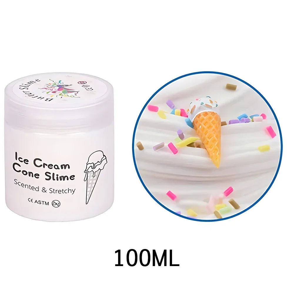 Colored Modeling Clay Slime Set