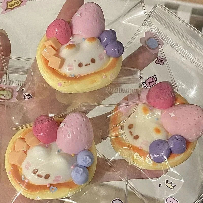Kawaii Egg Tart Squishy