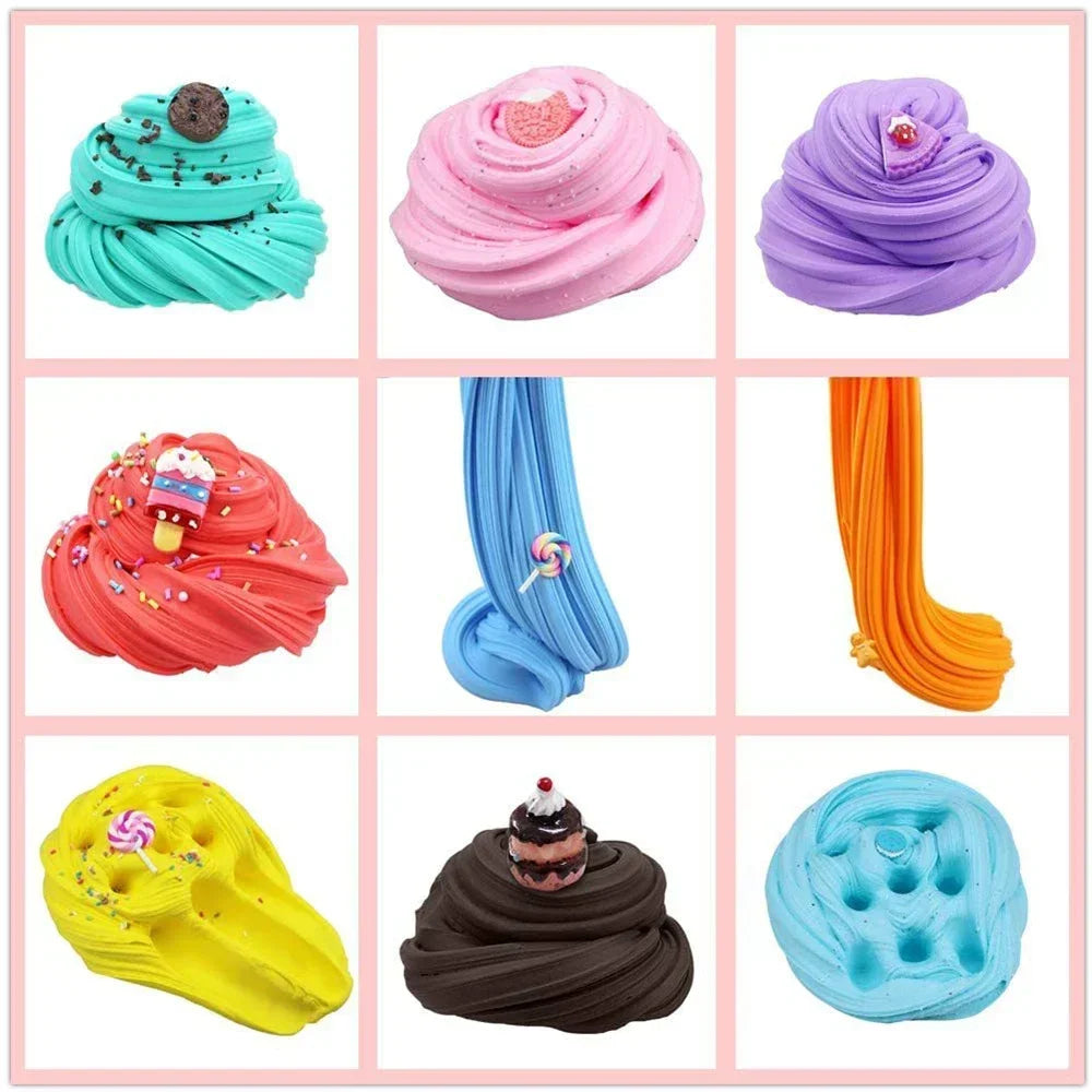 Colored Modeling Clay Slime Set