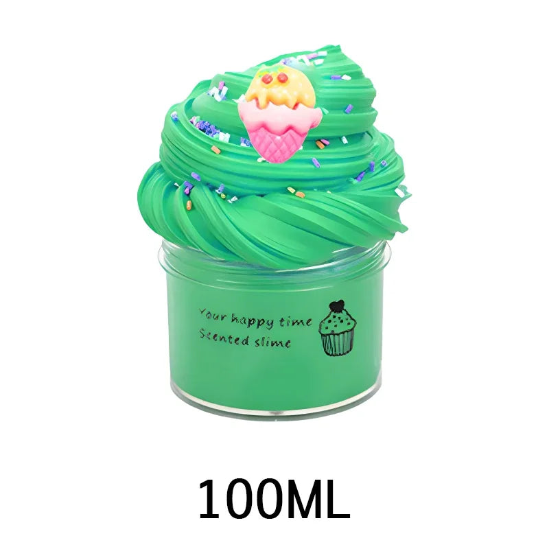 Colored Modeling Clay Slime Set