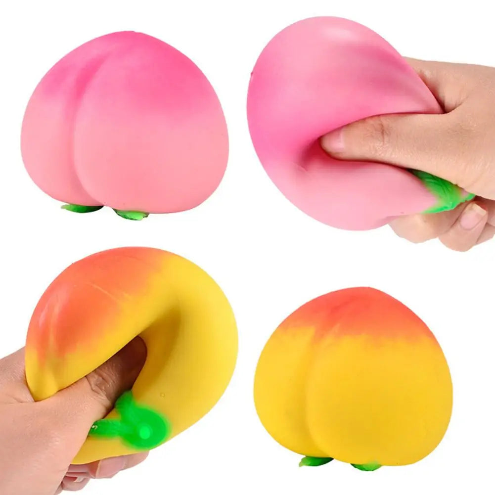 Soft Peach Fruit Squishy Toy Slow Rising Stress Relief for Kids & Adults Slow Rising Stress Relief Fidget Toy Novelty Gifts