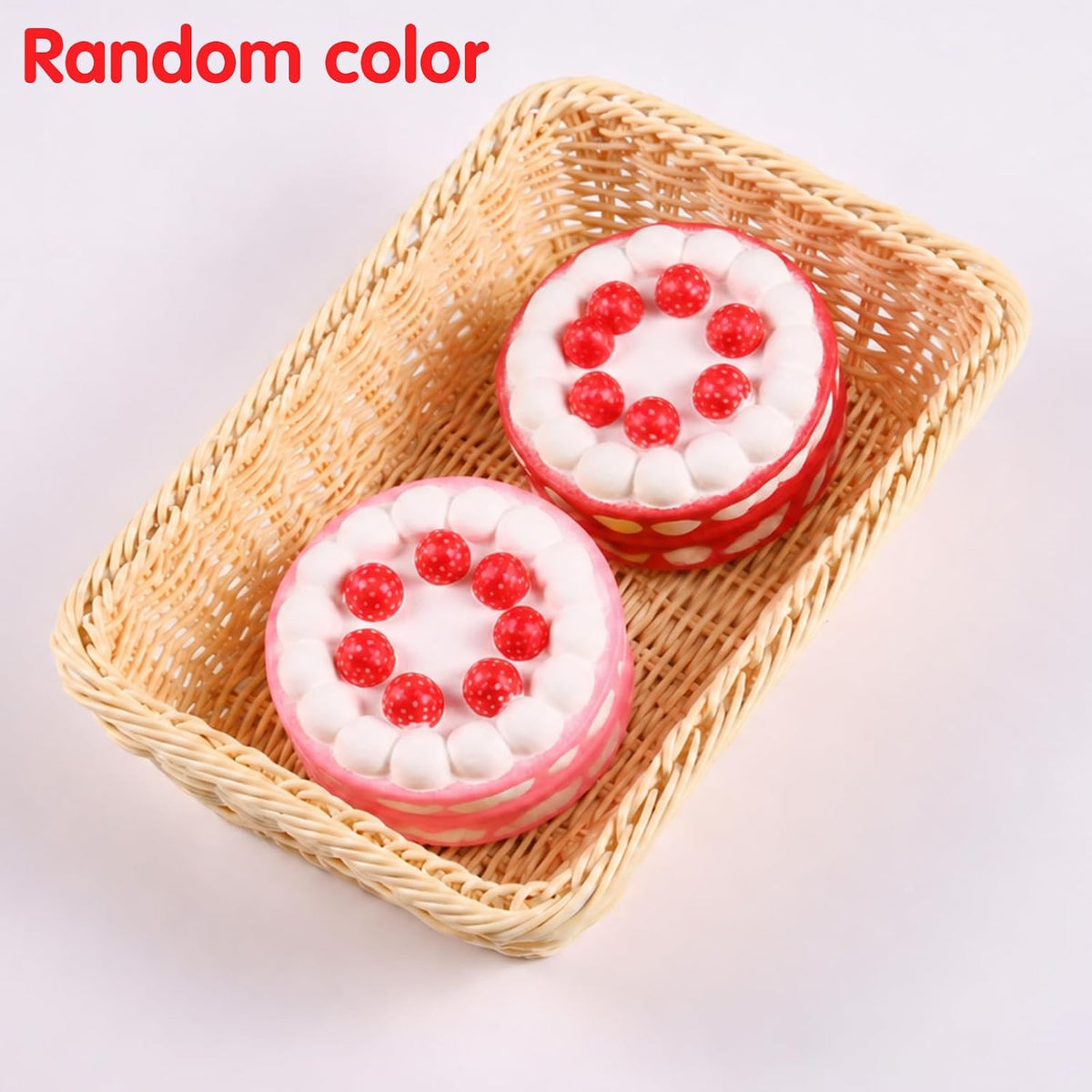 Cake Jumbo Squishies Toy Kawaii Slow Rising Random Color Collectible