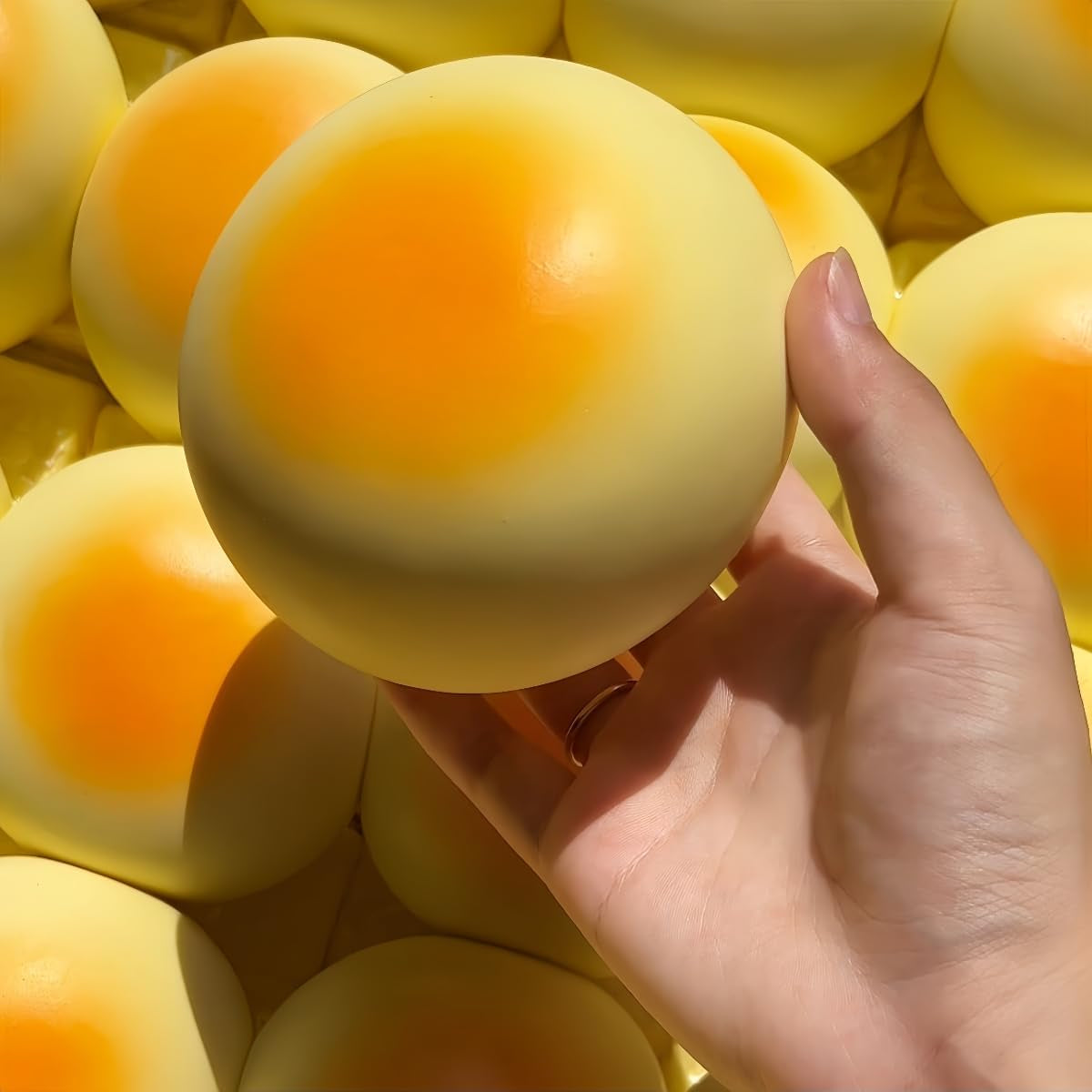 Cream Bun Bread Squishy - 4" Slow Rising Squishy Toys Fidget