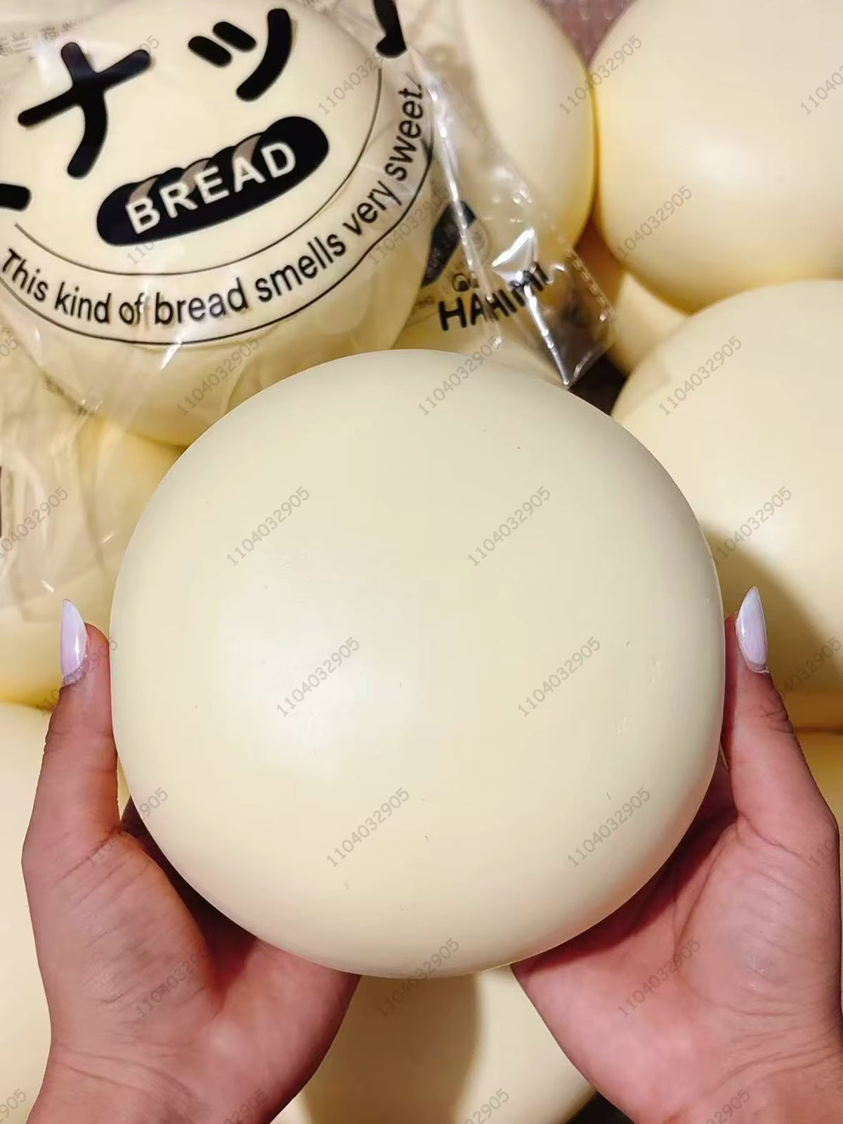 Jumbo Milky Bun Slow Rising Squishy Toy Ultra Moist Dense Giant Milky Bun Thick Clay Texture ASMR Stress Reliever Fidget Toys