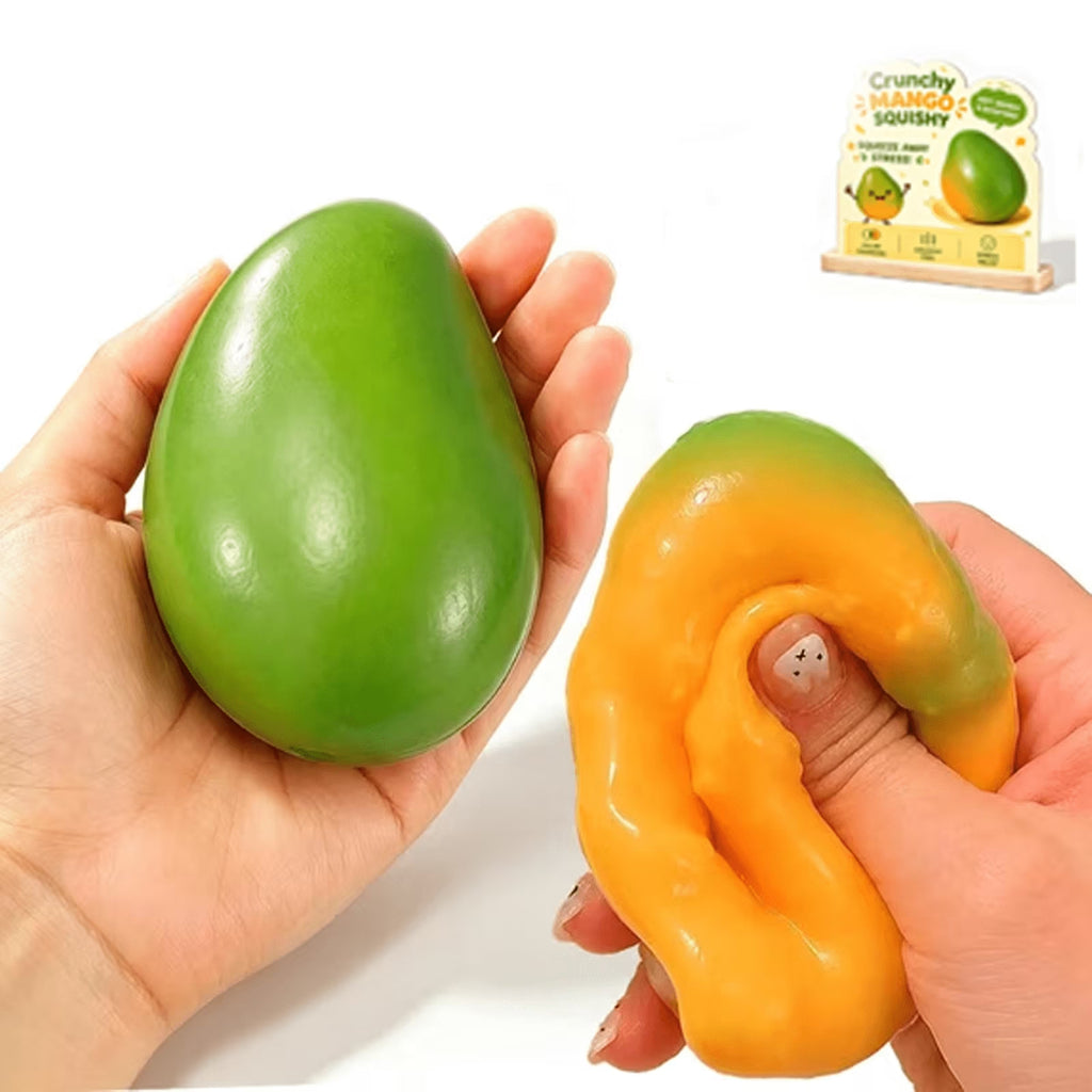 Crunchy Mango Squishy,Color Changing Mango Squishy,Cheese Squishy Stress,Crunchy Pudding Squishy,Ocean Ice Cubes Squishies Toys,Slow Rising Squishing Butter Stick