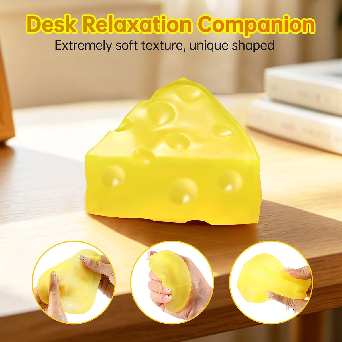 Coconut Oil Squishy, Cheese Squishy Toys, No Rebound Squeeze Toys